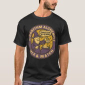 ゲノム変異データ錬金術 Tシャツ (正面)