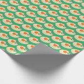 ゲフィルトフィッシュユダヤ人の休日シャブバットパスソーバーフード ラッピングペーパー (角)