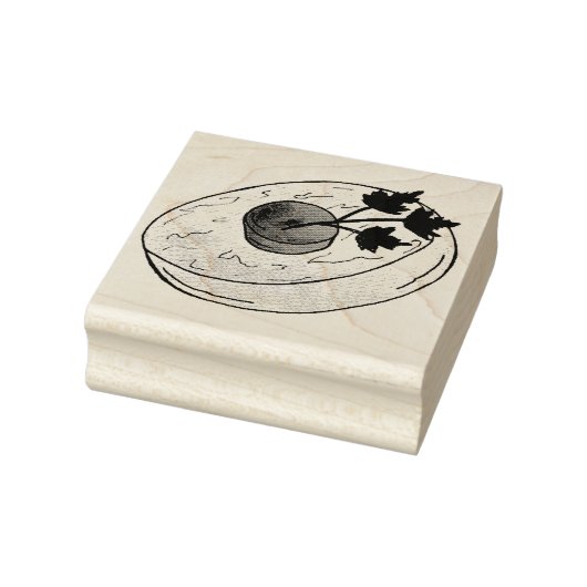 ゲフィルトフィッシュユダヤ人の休日シャブバットパスソーバーフード ラバースタンプ (スタンプ)