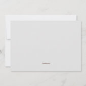 ゲベルとサウンドブロックの宣誓招待状 招待状 (裏面)