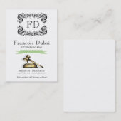 ゲベル弁護士弁護士法律事務所名刺 名刺 (正面/裏面)