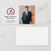 ゲベル | 法律 | ビジネスマン 名刺 (正面/裏面)