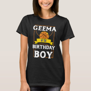 ゲマオブザ誕生日ボールバスケットボールデイパーティー Tシャツ