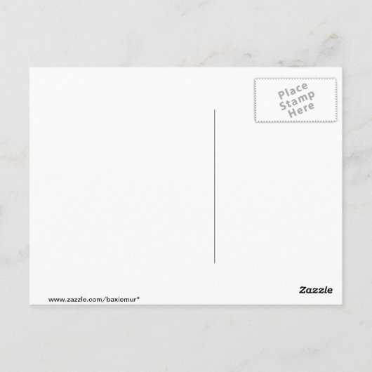 ゲムズ ポストカード (裏面)