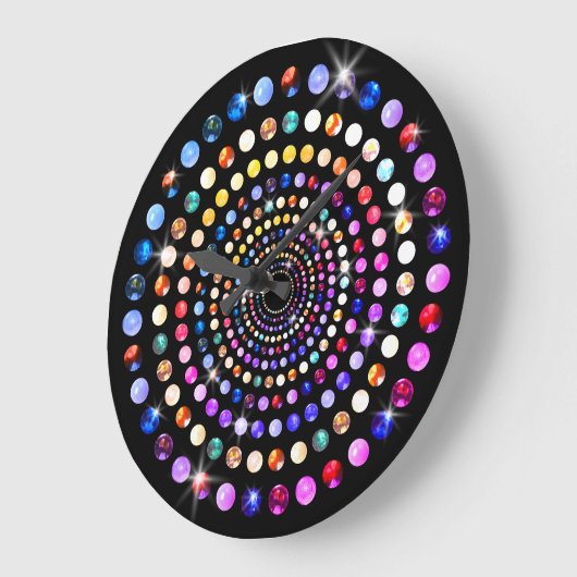 ゲムズ ラージ壁時計 (傾斜)