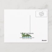 ゲメス島フェリー ポストカード (裏面)