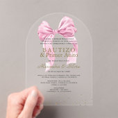 ゲメラスヒジャスラゾローザプライマーアニートバウティゾ アクリル招待状 (インサイチュ (ポータブル))