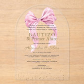 ゲメラスヒジャスラゾローザプライマーアニートバウティゾ アクリル招待状 (正面)