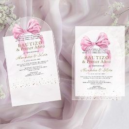 ゲメラスヒジャスラゾローザプライマーアニートバウティゾ アクリル招待状