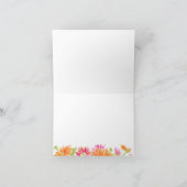 ゲラカラフルバ空白のー折り畳みカード カード (内部)