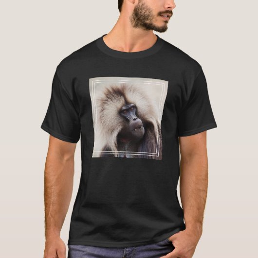 ゲラダヒヒ エチオピア Tシャツ (正面)