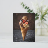 ゲラトイタリアン、後交雑 ポストカード (スタンド正面)