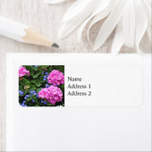 ゲラニウムとペリウィンクル ラベル (インサイチュ)