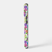 ゲラニウムの花 iPhone 15 タフケース 15ケース (左側面)