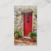 ゲラニウムズバイレッドドア 名刺 (裏面)