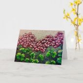 ゲラニウム カード (黄色い花)