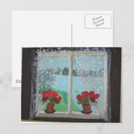 ゲラニウム ポストカード (正面/裏面)