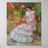 ゲラニウム | Childe Hasssam ポスター (正面)