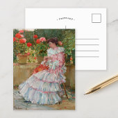 ゲラニウム | Childe Hasssam ポストカード