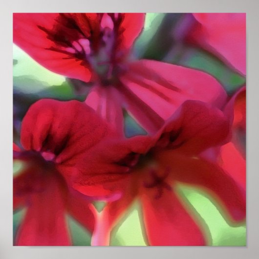 ゲラニ絵を描ム ポスター (正面)