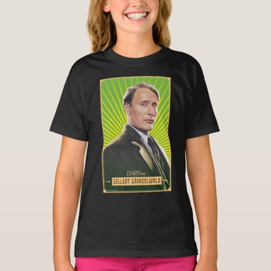 ゲラートグリンデルワルトキャラクターグラフィック Tシャツ (正面)