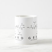 ゲラードペプチド名mug コーヒーマグカップ (中央)