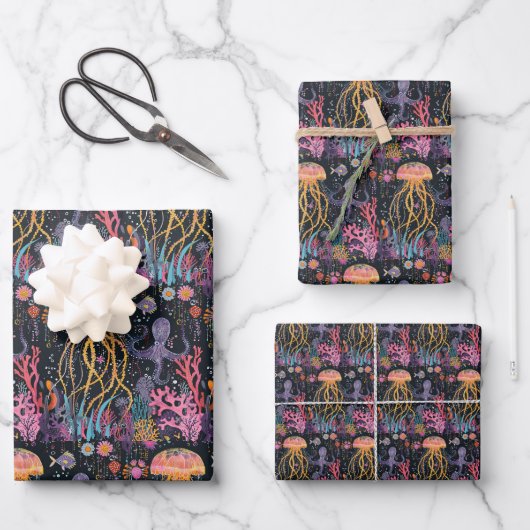 ゲリお洒落ー ラッピングペーパーシート (正面)