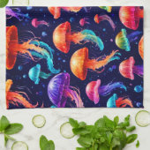 ゲリカラフルー キッチンタオル (折り畳み)