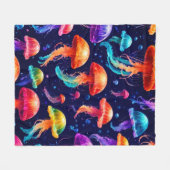 ゲリカラフルー フリースブランケット (正面(横))