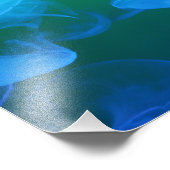 ゲリクールゲグリーンブルーグラデーション フォトプリント            (角)