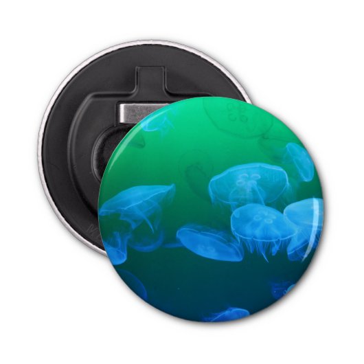 ゲリクールゲグリーンブルーグラデーション 栓抜き (正面)