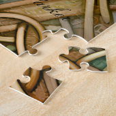 ゲリックコテージケルト芯エンチャントガーデンフローラ ジグソーパズル (側面)