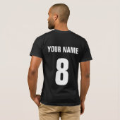 ゲリックサッカーガピールシャーシー Tシャツ (裏面フル)