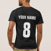 ゲリックサッカーガピールシャーシー Tシャツ (裏面)