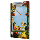 ゲリットヴァンHonthorstの音楽グループのバルコニーの芸術 クリップボード (左)