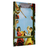 ゲリットヴァンHonthorstの音楽グループのバルコニーの芸術 クリップボード (右)