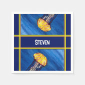 ゲリパーソナライズされたー スタンダードカクテルナプキン (正面)