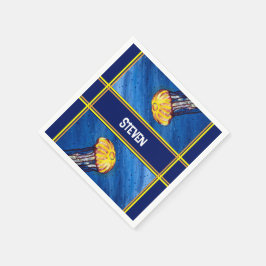 ゲリパーソナライズされたー スタンダードカクテルナプキン