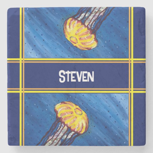 ゲリパーソナライズされたー ストーンコースター (正面)