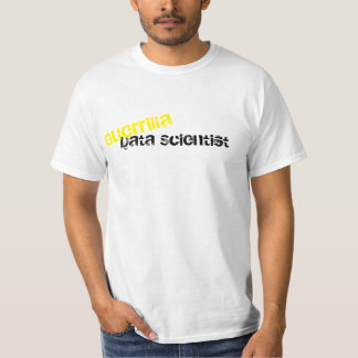 ゲリラデータ科学者のギークのTシャツ Tシャツ