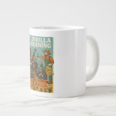 ゲリラ園芸 ジャンボコーヒーマグカップ (正面右)