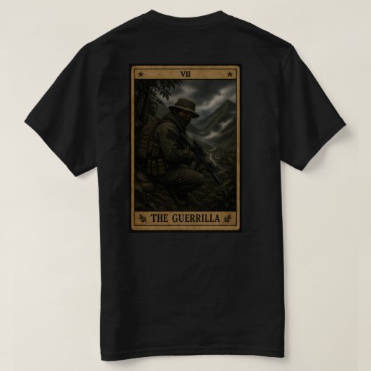 ゲリラTシャツ Tシャツ (デザイン裏面)