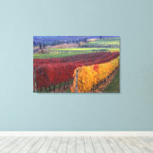 ゲリングの濃い赤と黄色の紅葉 キャンバスプリント (インサイチュ (ウッドフロア))