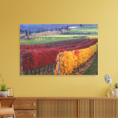 ゲリングの濃い赤と黄色の紅葉 キャンバスプリント (インサイチュ (リビング))