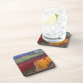 ゲリングの濃い赤と黄色の紅葉 コースター (右側)