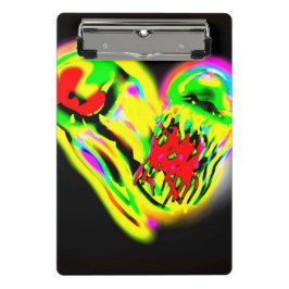 ゲリ白熱［赤熱］光を放つゲイエロー ミニクリップボード