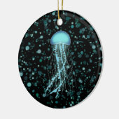 ゲリ白熱［赤熱］光を放つー セラミックオーナメント (左)