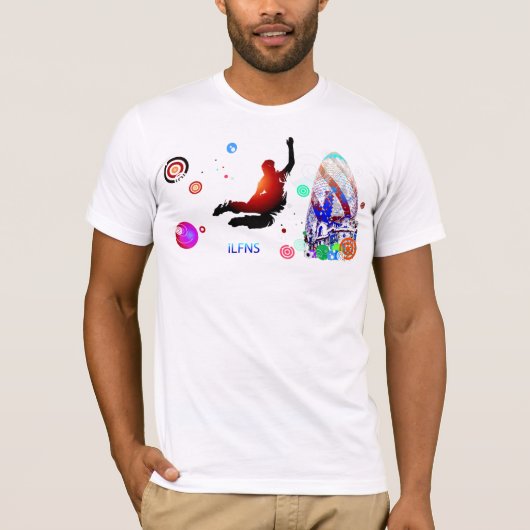 ゲルキン/ジャンパーベラキャンバス Tシャツ (正面)