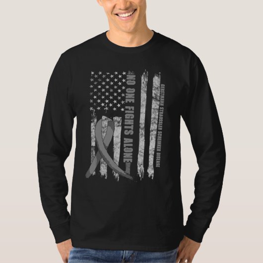 ゲルストマンストラスラーシャインカー病アメリカ Tシャツ (正面)