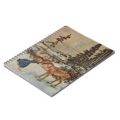 ゲルダとトナカイby Dulacヴィンテージ ノートブック (左側)